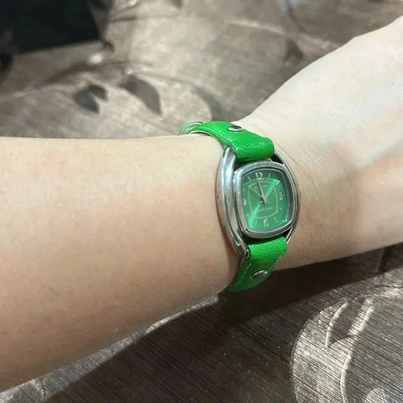 Ecclissi Watch Women Sterling Silver Leather - Picture 6 of 6